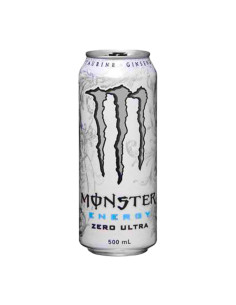 MONSTER ENERGY ZERO ULTRA - BIANCA - ml 500x24