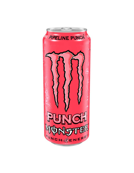 MONSTER PIPELINE PUNCH - ROSA - FRUTTO DELLA PASSIONE - ml 500x24