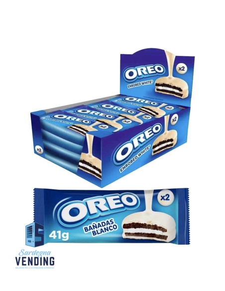 OREO BANADAS RICOPERTI DI CIOCCOLATO BIANCO g 41x24 pz
