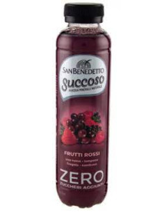 SAN BENEDETTO SUCCOSO ZERO - FRUTTI ROSSI ml 400x12 pet