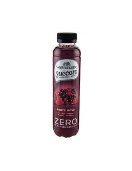 SAN BENEDETTO SUCCOSO ZERO - FRUTTI ROSSI ml 400x12 pet