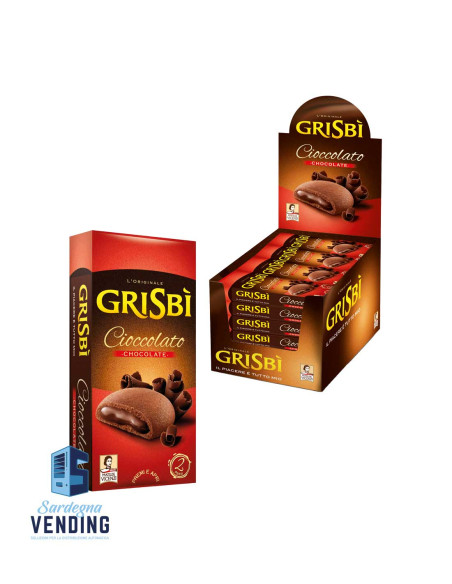 GRISBI CIOCCOLATO 2 BISCOTTI g 30x30 pz