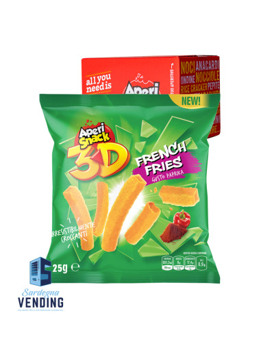APERISNACK FRENCH FRIES PAPRIKA  g 25x36 pz