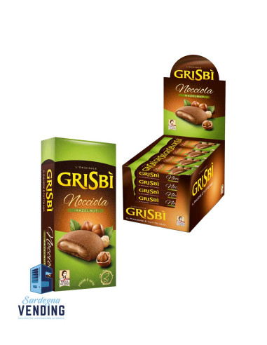 GRISBI NOCCIOLA 2 BISCOTTI g 30x30 pz