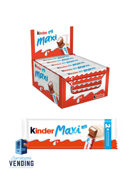 KINDER MAXI 2 barrette g 42X 24 pz