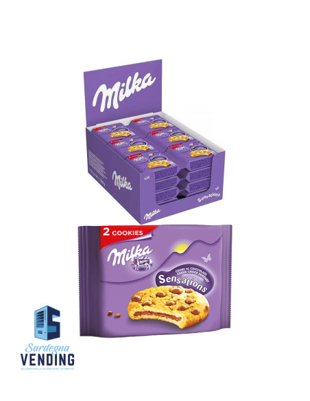 MILKA COOKIES SENSATIONS g 52x24 pz