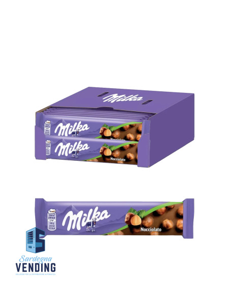 MILKA BARRETTA CIOCCOLATO NOCCIOLATO g 45x30 pz