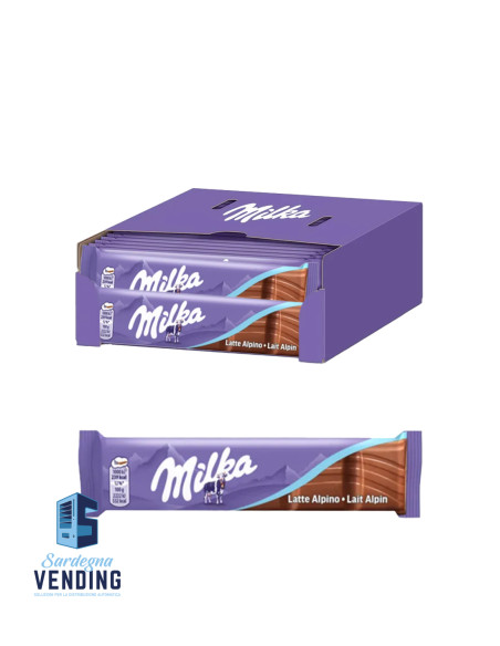 MILKA BARRETTA CIOCCOLATO AL LATTE g 45x30 pz
