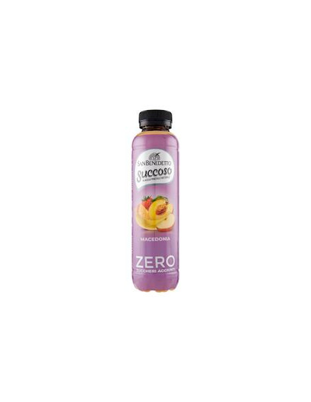 SAN BENEDETTO SUCCOSO ZERO MACEDONIA ml 400x12 pet