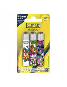 CLIPPER SLIM POP ART BLISTER 3PZX12 CONF.