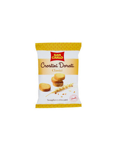SAN CARLO CROSTINI DORATI CLASSICI g 75x14 pz