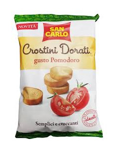 SAN CARLO CROSTINI DORATI POMODORO g 75x14 pz