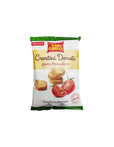 SAN CARLO CROSTINI DORATI POMODORO g 75x14 pz