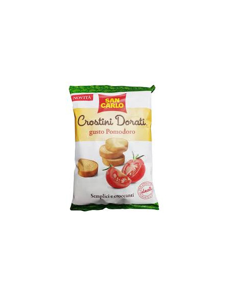 SAN CARLO CROSTINI DORATI POMODORO g 75x14 pz
