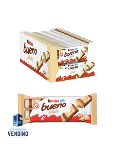 KINDER BUENO WHITE AFFASTELLATO DA 5  g 43x30 pz