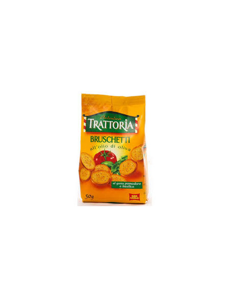 SAN CARLO BRUSCHETTI GUSTO POMODORO E BASILICO g 50x10 pz