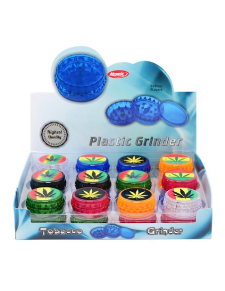 ATOMIC GRINDER TRITATABACCO IN PLASTICA - 24 PZ