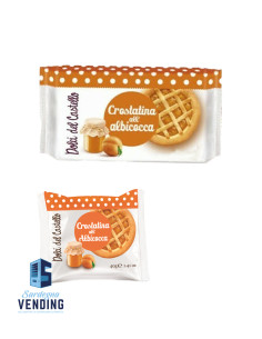 CROSTATINA ALLA CONFETTURA DI ALBICOCCA g 40x42 pz