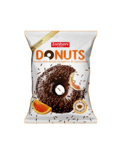 DONUT ORANGE CIOCCOLATO CON ARANCIA g 60x18 pz