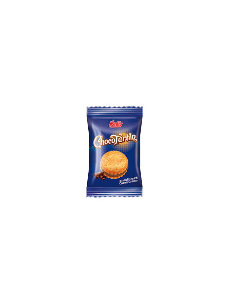 CHOCO TARTIN BISCOTTO FARCITO AL CACAO g 30x24 pz