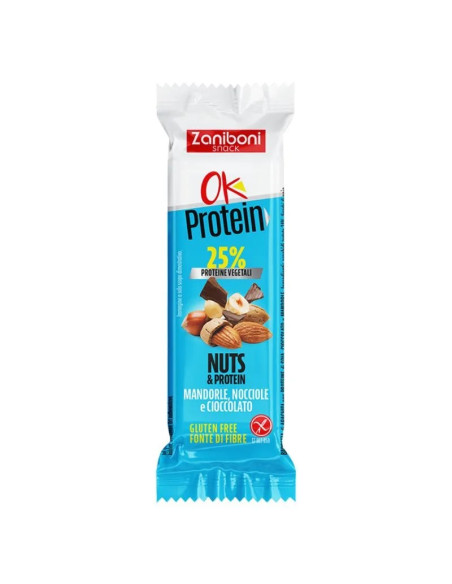 NUTS&PROTEIN FRUTTA SECCA E 25% DI PROTEINE g 40x20 pz