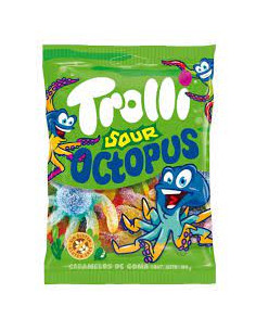 TROLLI POLPO ZUCCHERATO  g 100X12 pz