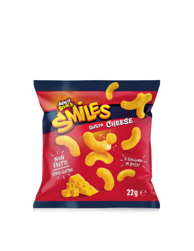 APERISNACK SMILES AL FORMAGGIO g 22x36 pz