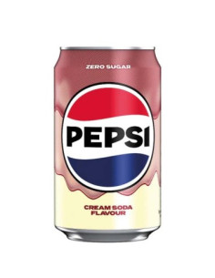 PEPSI CREAM SODA ZERO ml 330x24 pz