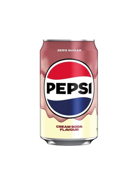 PEPSI CREAM SODA ZERO ml 330x24 pz