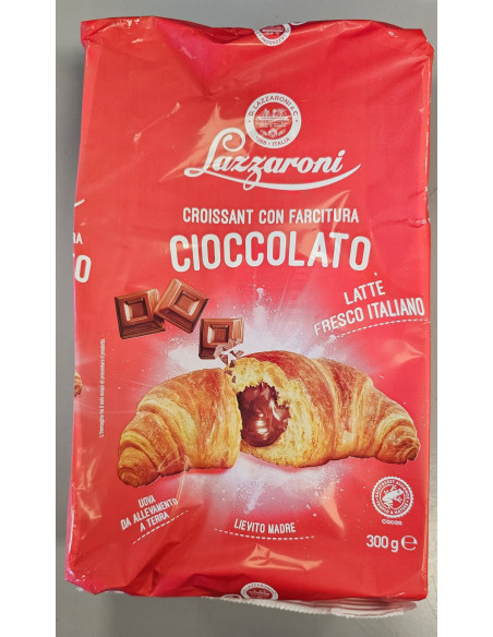 CROISSANT LAZZARONI GUSTO CIOCCOLATO g 50x6 pz
