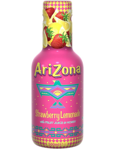 ARIZONA COCKTAIL GUSTO STRAEBERRY LEMONADE ml 500x6 pz Pet