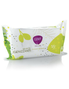 SALVIETTE IGENIZZANTI ALLA MENTA CLENDY