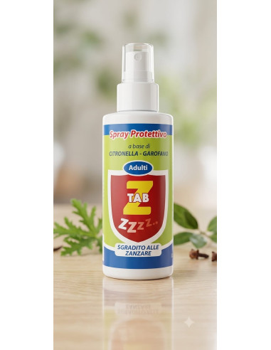 SPRAY PROTETTIVO A BASE CITRONELLA E GAROFANO...