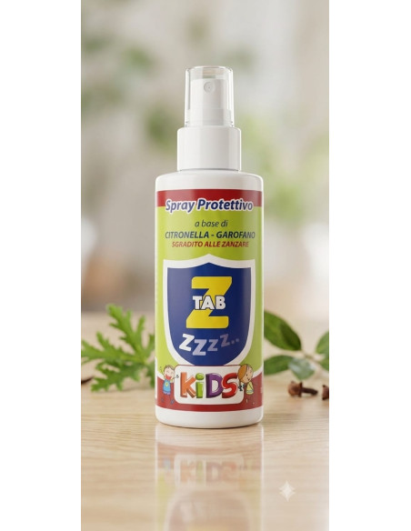 SPRAY PROTETTIVO A BASE CITRONELLA E GAROFANO BAMBINI pz 1x100 ml