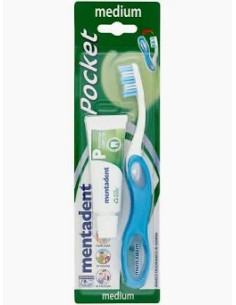 MENTADENT POKET KIT DA VIAGGIO PAZZOLINO + DENTIFRICIO