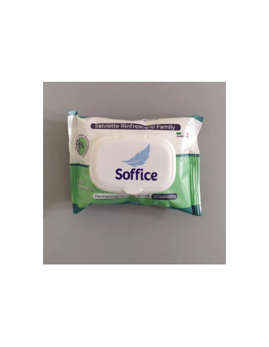 SALVIETTE SOFFICE RINFRESCANTE FAMILY pz 20