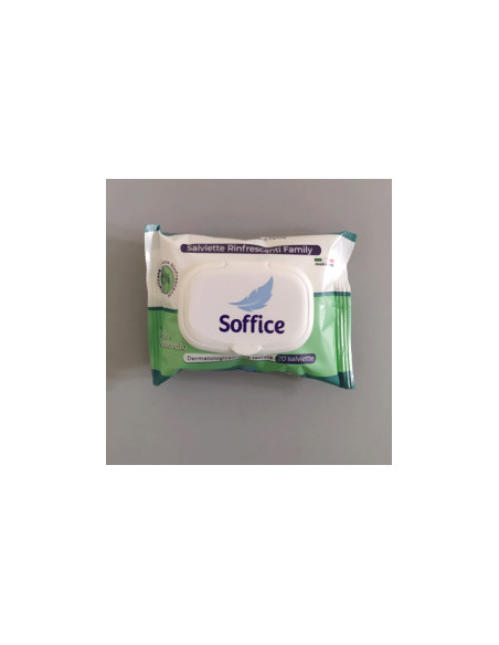 SALVIETTE SOFFICE RINFRESCANTE FAMILY pz 20
