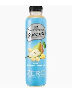 SAN BENEDETTO SUCCOSO ZERO - PERA - BANANA - ANANAS ml...