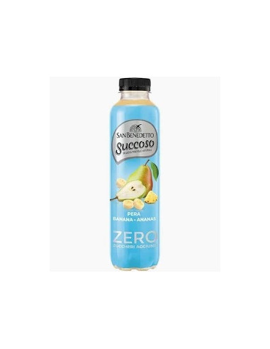 SAN BENEDETTO SUCCOSO ZERO - PERA - BANANA -...