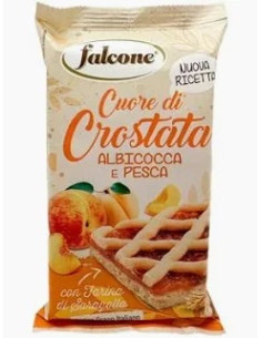 FALCONE CROSTATA TRANCIO ALBICOCCA E PESCA g 60x44 pz