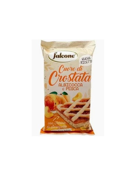 FALCONE CROSTATA TRANCIO ALBICOCCA E PESCA g 60x44 pz