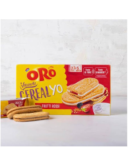 ORO CEREAL YO FRUTI ROSSI  g 51x18 pz