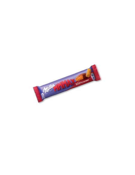 MILKA BARRETTA MMMAX BISCOFF & CARAMEL g 45x42 pz