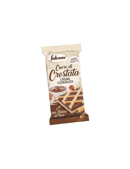 FALCONE CROSTATA TRANCIO RISO E GIANDUIA g 60x44 pz