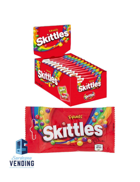 SKITTLES FRUITS g 38x14 pz