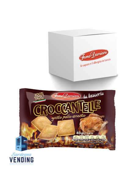CROCCANTELLE POLLO ARROSTO g 35x50 pz