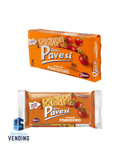CRACKERS PAVESI AL POMODORO g 35X8 pz
